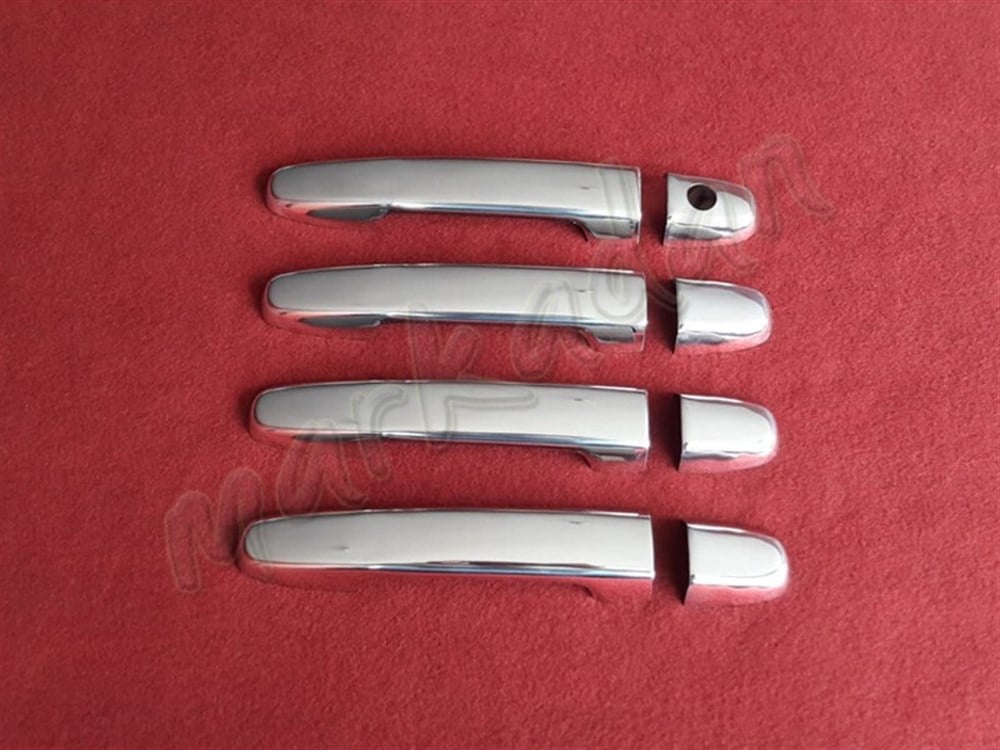 DB Chrome Toyota Yaris Kapı Kolu Nikelajı 2006-2012 4 Kapı P.Çelik