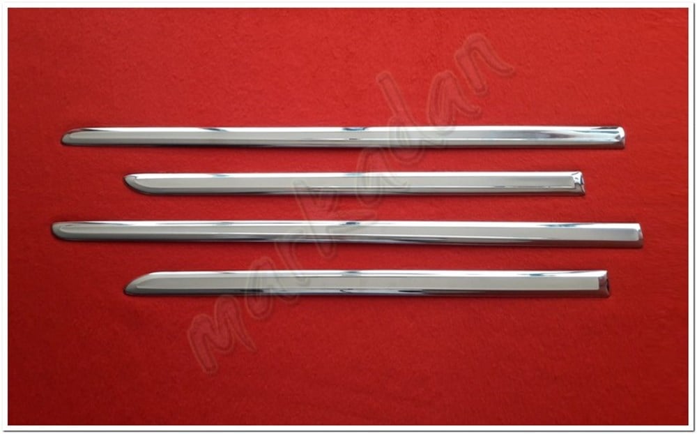 DB Chrome VW Caddy Krom Yan Kapı Çıtası 2015-2020 4 Parça P.Çelik