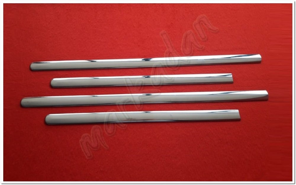 DB Chrome VW Caddy Krom Yan Kapı Çıtası 2004-2014 4 Parça P.Çelik