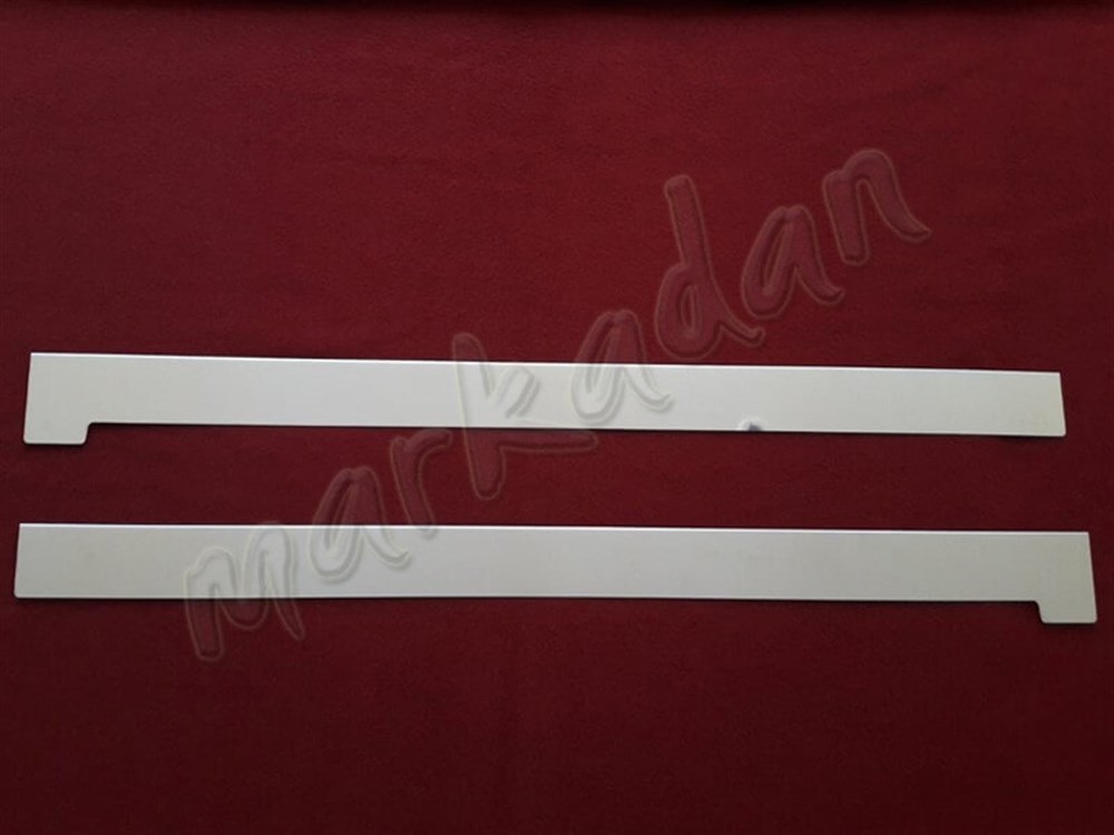 DB Chrome VW Caddy Sürgülü Kapı Çıta Nikelajı 2015 Sonrası 2 Parça P.Çelik