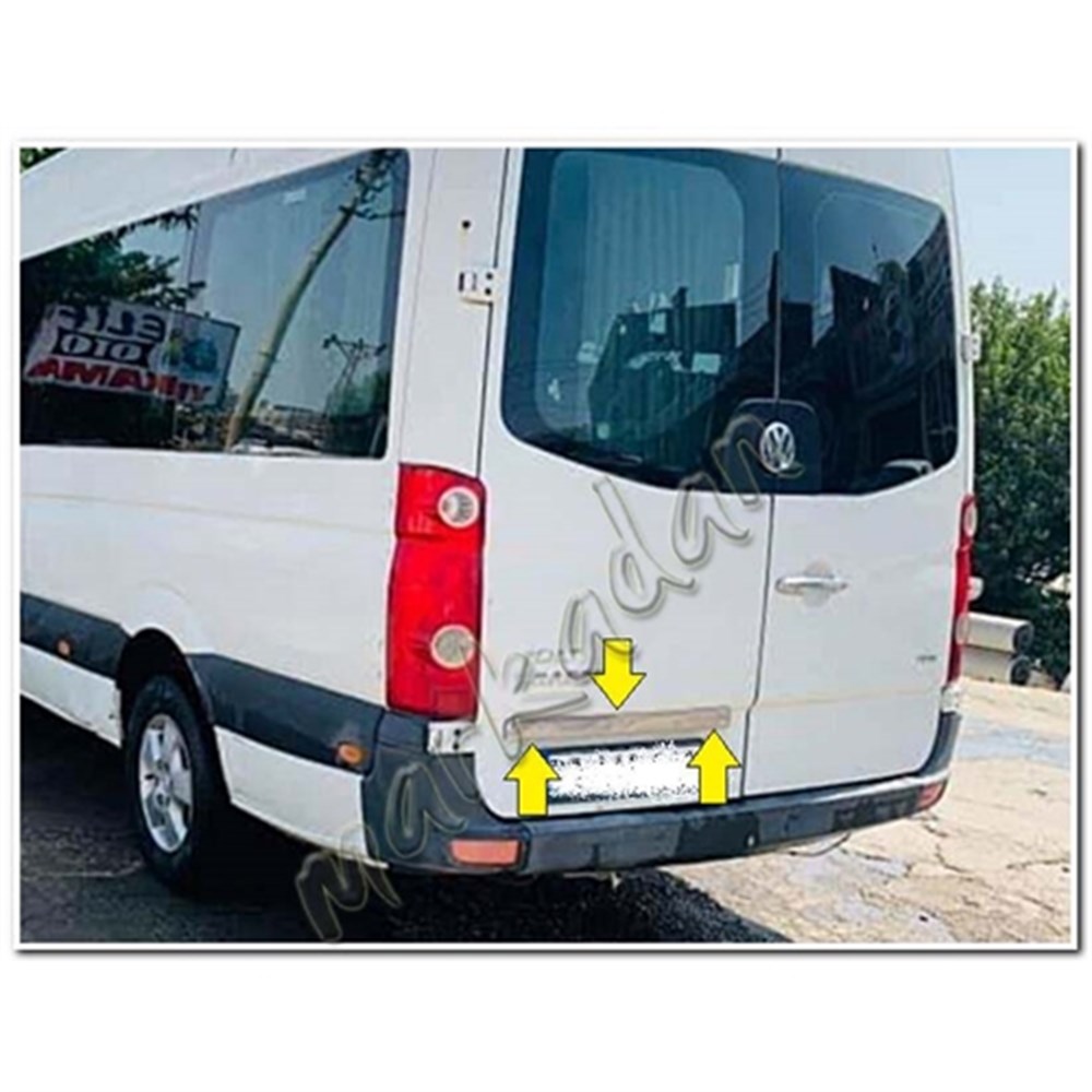 DB Chrome VW Crafter Krom Bagaj Çıtası 2006-2017 P.Çelik