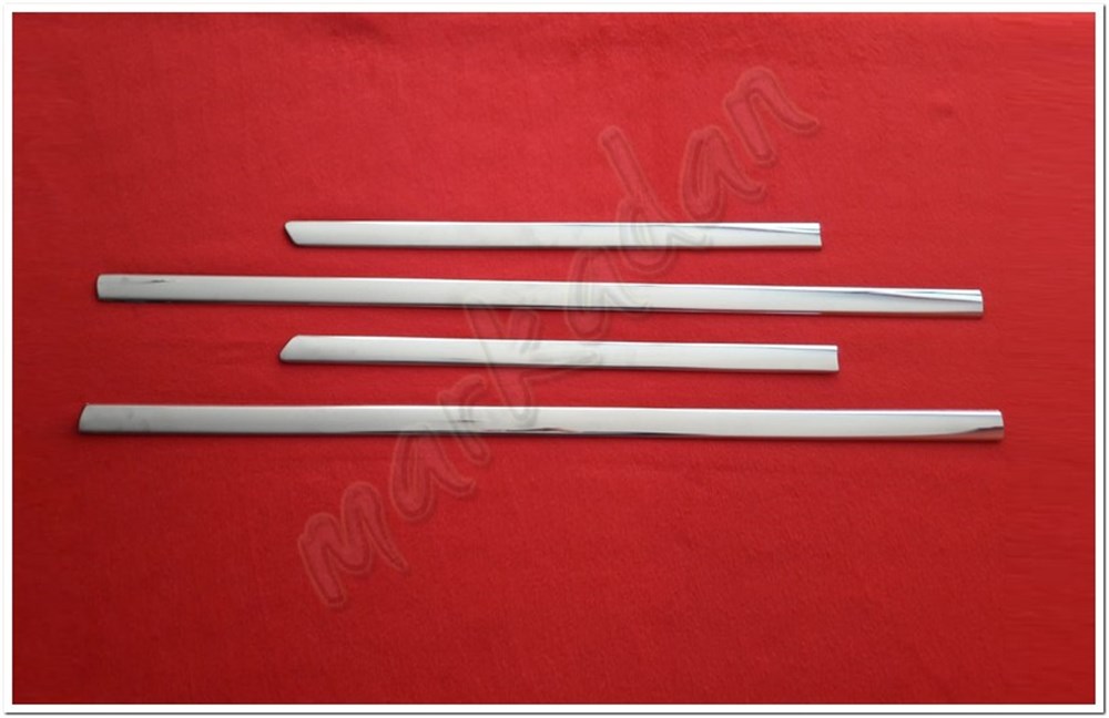 DB Chrome VW Golf 4 Krom Yan Kapı Çıtası 1998-2004 4 Parça P.Çelik