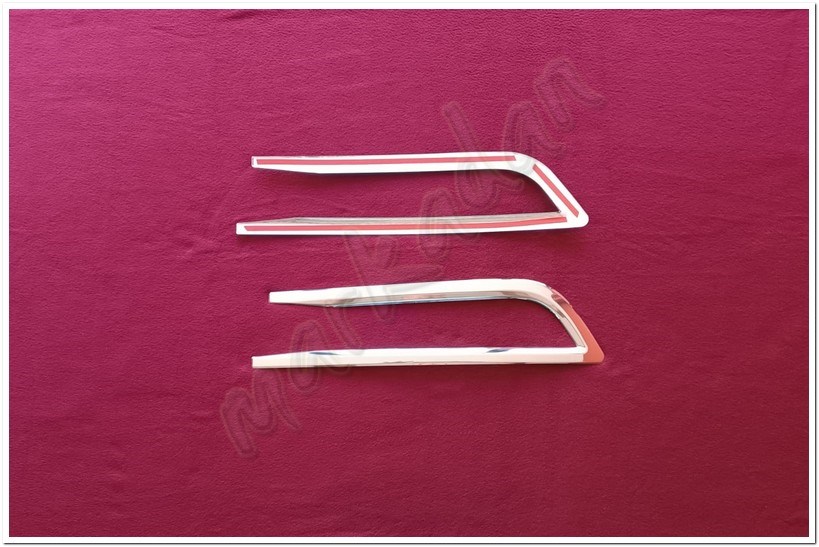 DB Chrome VW Passat B8 Sis Farı Çercevesi 2015-2019 2 Parça P.Çelik