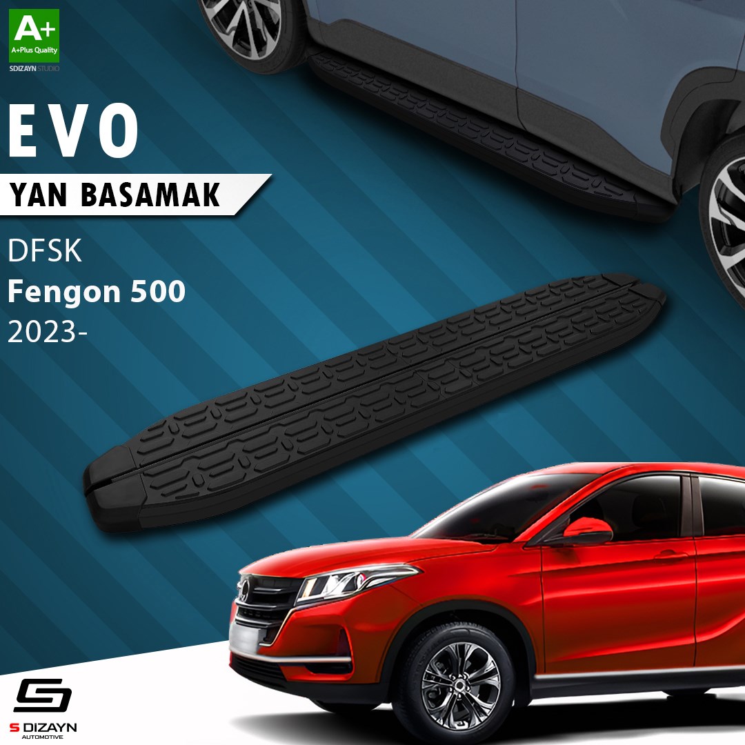 DFSK Fengon 500 Evo Siyah Yan Basamak 173 Cm 2023 Üzeri
