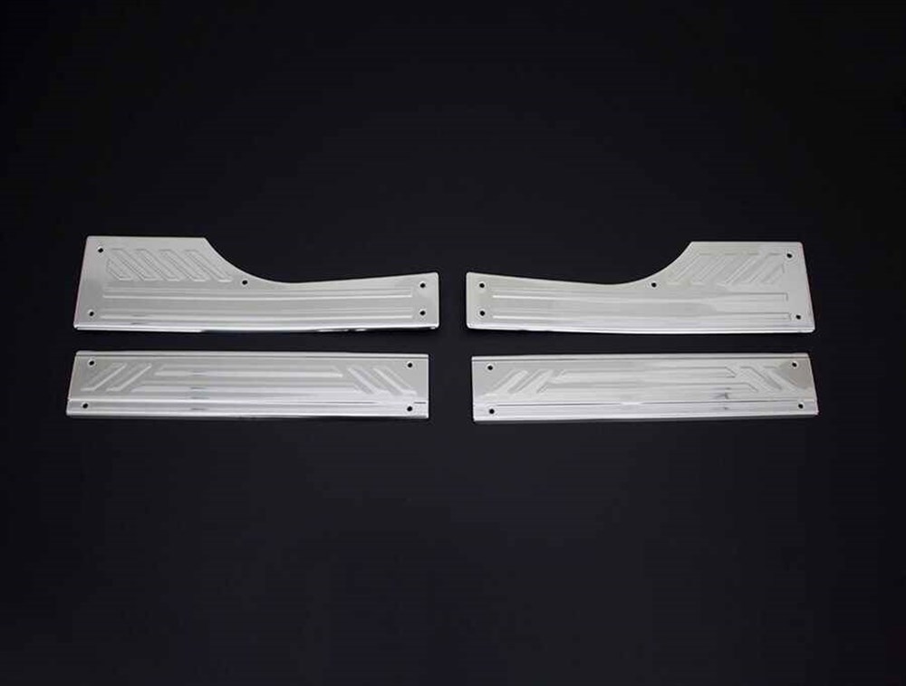 Fiat Doblo Krom İç Kapı Eşiği 4 Parça 2010 ve Sonrası