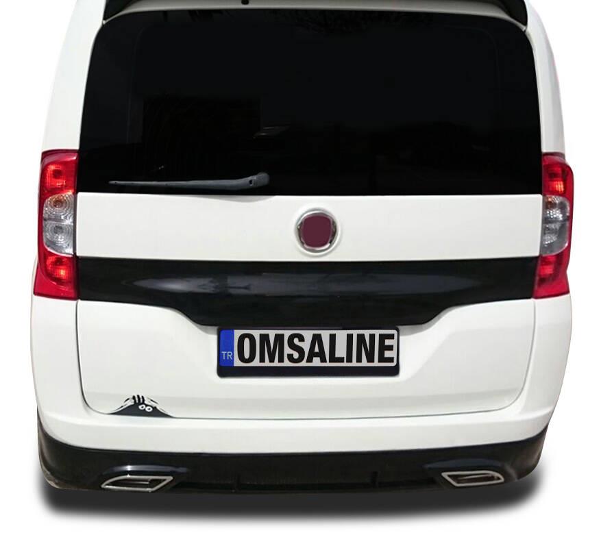 Fiat Fiorino Arka Karlık Çift Egzoz 2008 ve Sonrası