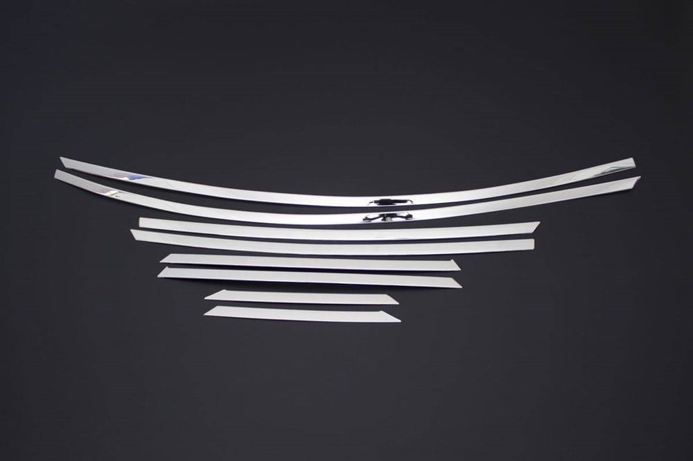 Ford Focus 3 Sedan Krom Üst Cam Çerçevesi 8 Parça 2011-2017 Arası