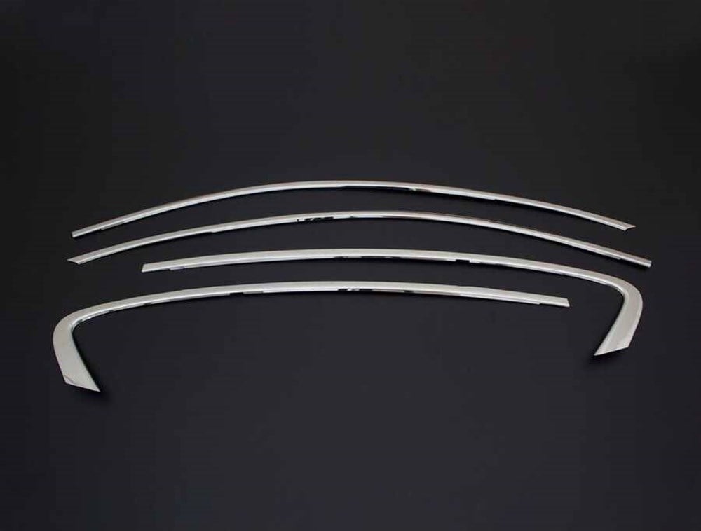 Ford Focus 4 Sedan/HB Krom Cam Üst Çıtaları 4 Parça 2018 ve Sonrası