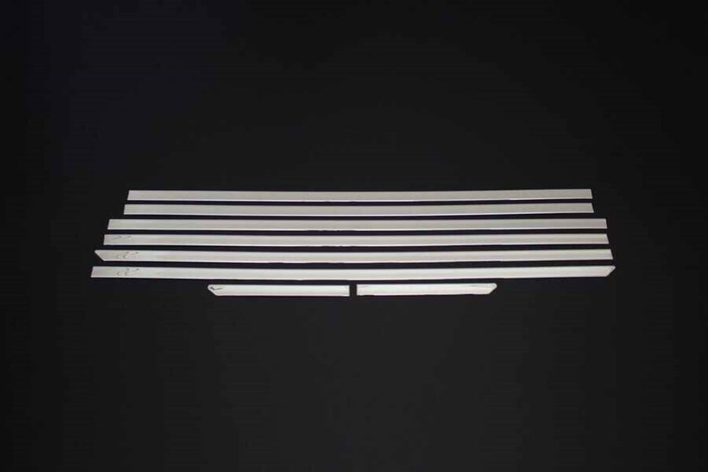 Ford Tourneo Custom Krom Cam Alt Çıtası 8 Parça Uzun Şase 2012 ve Sonrası