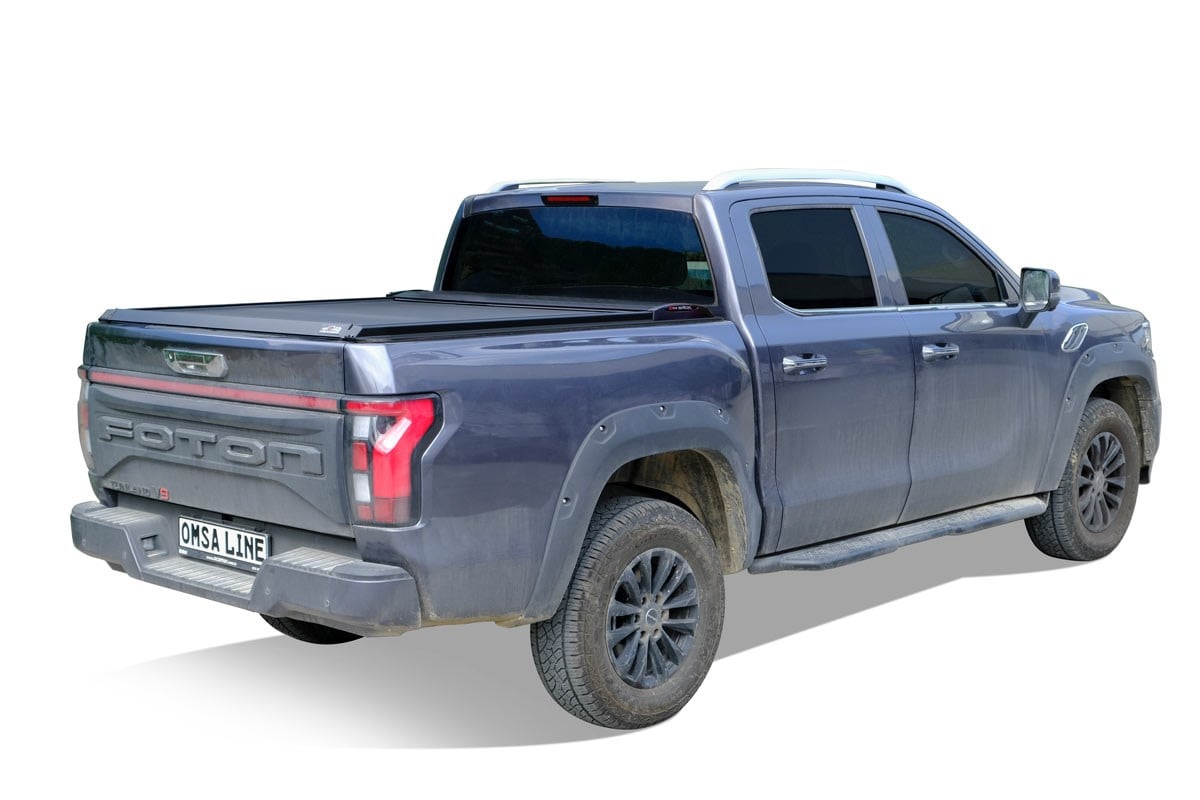 Foton Tunland V9 Omback Sürgülü Bagaj Kapama Siyah 2023 ve Sonrası