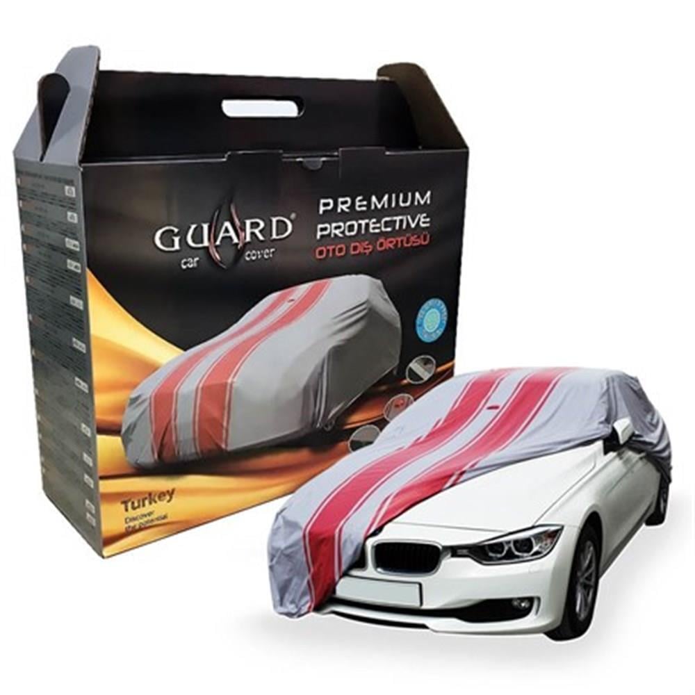 Guard Premium Toyota Corolla 2013 Sonrası 4 Mevsim Miflonlu Gri Branda