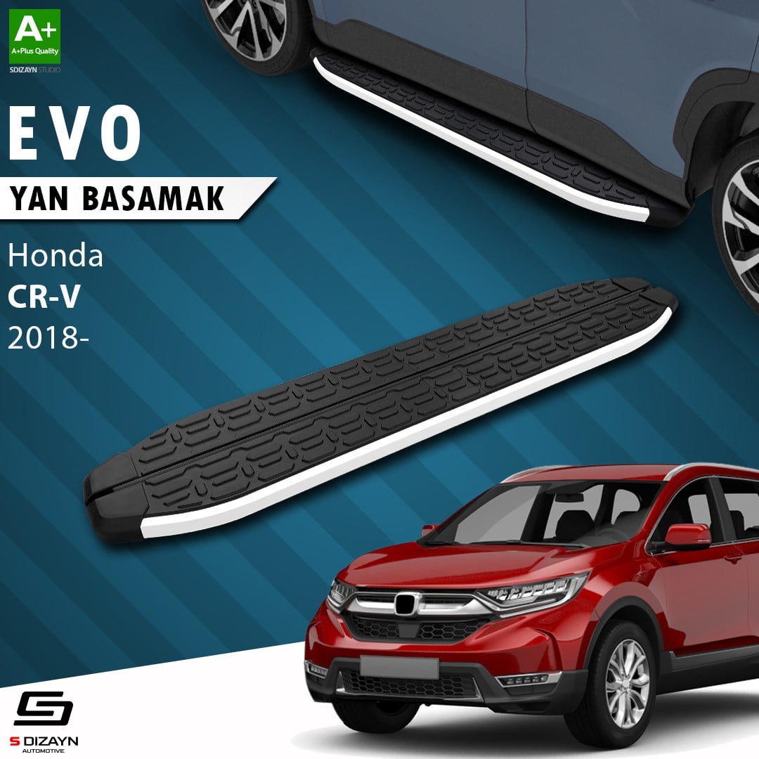 Honda CR-V 5 Evo Aluminyum Yan Basamak 173 Cm 2018-2022