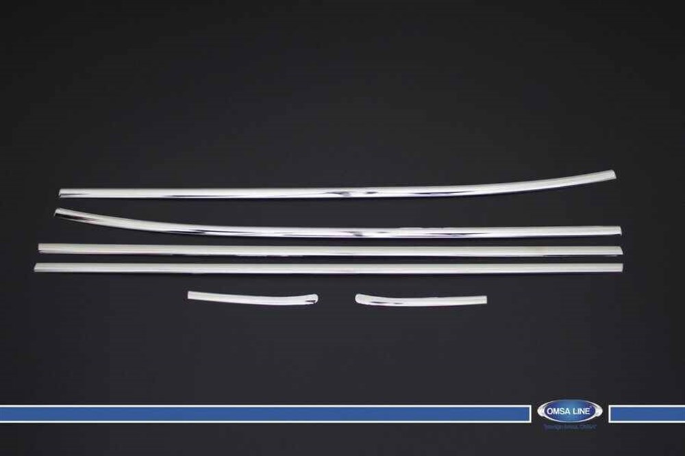 Hyundai Accent Blue Krom Cam Çıtası 6 Parça 2011 ve Sonrası