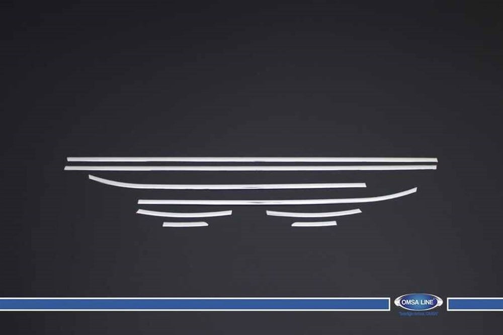 Hyundai i10 Krom Cam Çıtası 8 Parça 2013 ve Sonrası