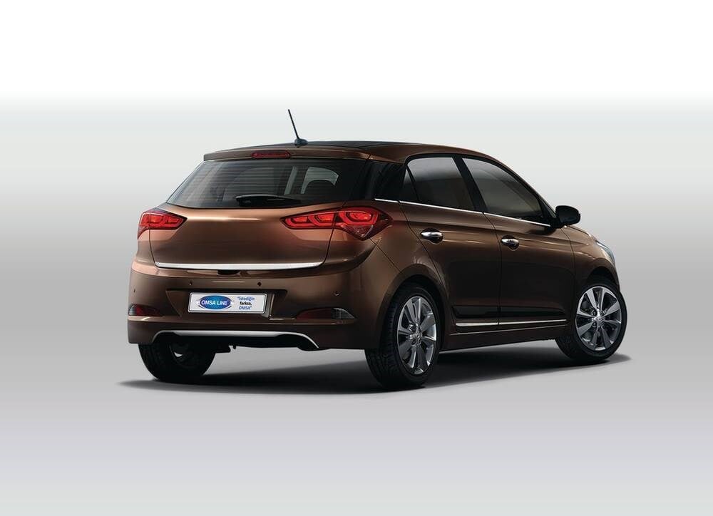 Hyundai i20 Krom Bagaj Alt Çıtası 2014-2017 Arası