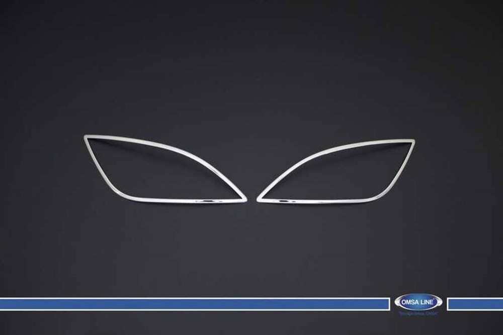 Hyundai i20 Krom Sis Farı Çerçevesi 2 Parça 2012-2014 Arası