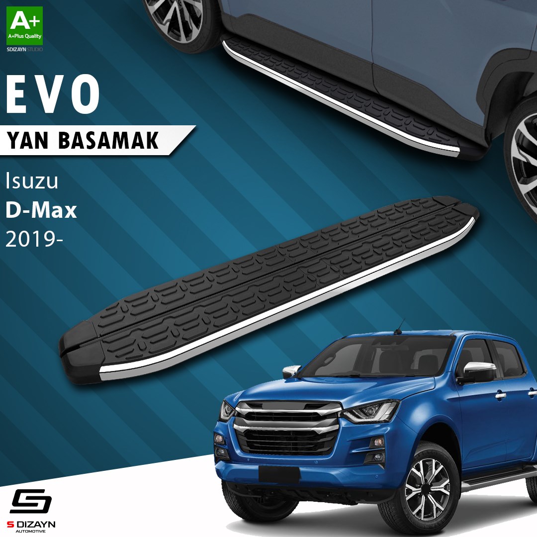 Isuzu D-Max 3 Evo Krom Yan Basamak 203 Cm 2019 Üzeri