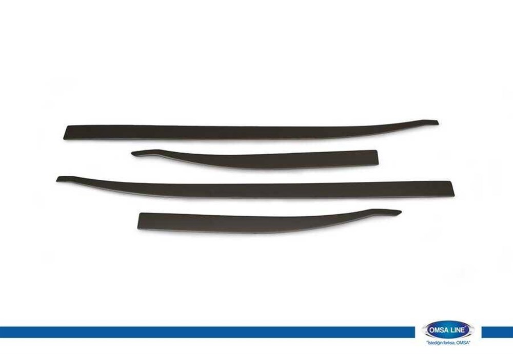 Jeep Renegade Siyah Krom Yan Kapı Çıtası 4 Parça 2014 ve Sonrası