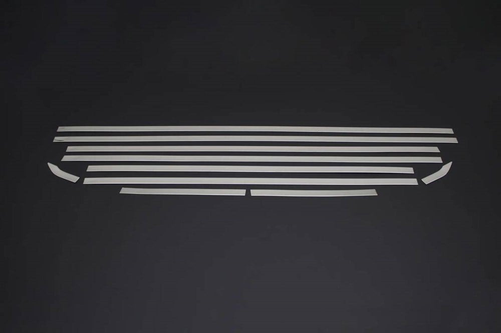 MAN TGE Krom Cam Alt Çıtası 10 Parça (Uzun/Ekstra Uzun) 2017 ve Sonrası