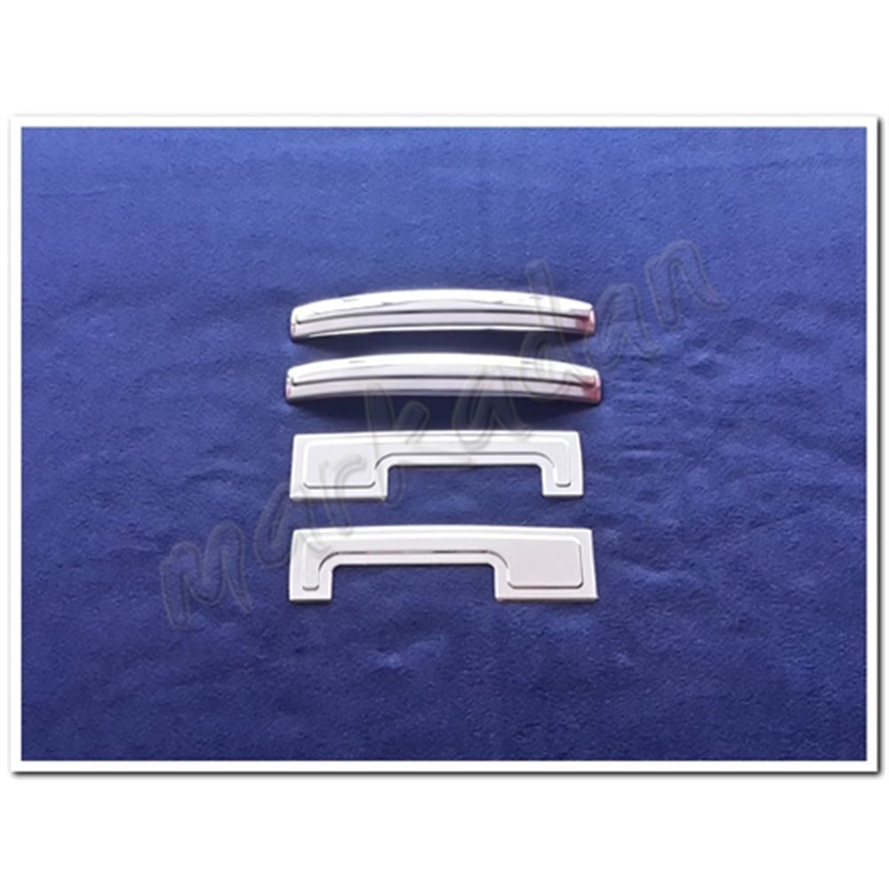 Markadan Dacia Dokker Desenli Krom Kapı Kolu 2012-2021 4 Kapı Paslanmaz Çelik