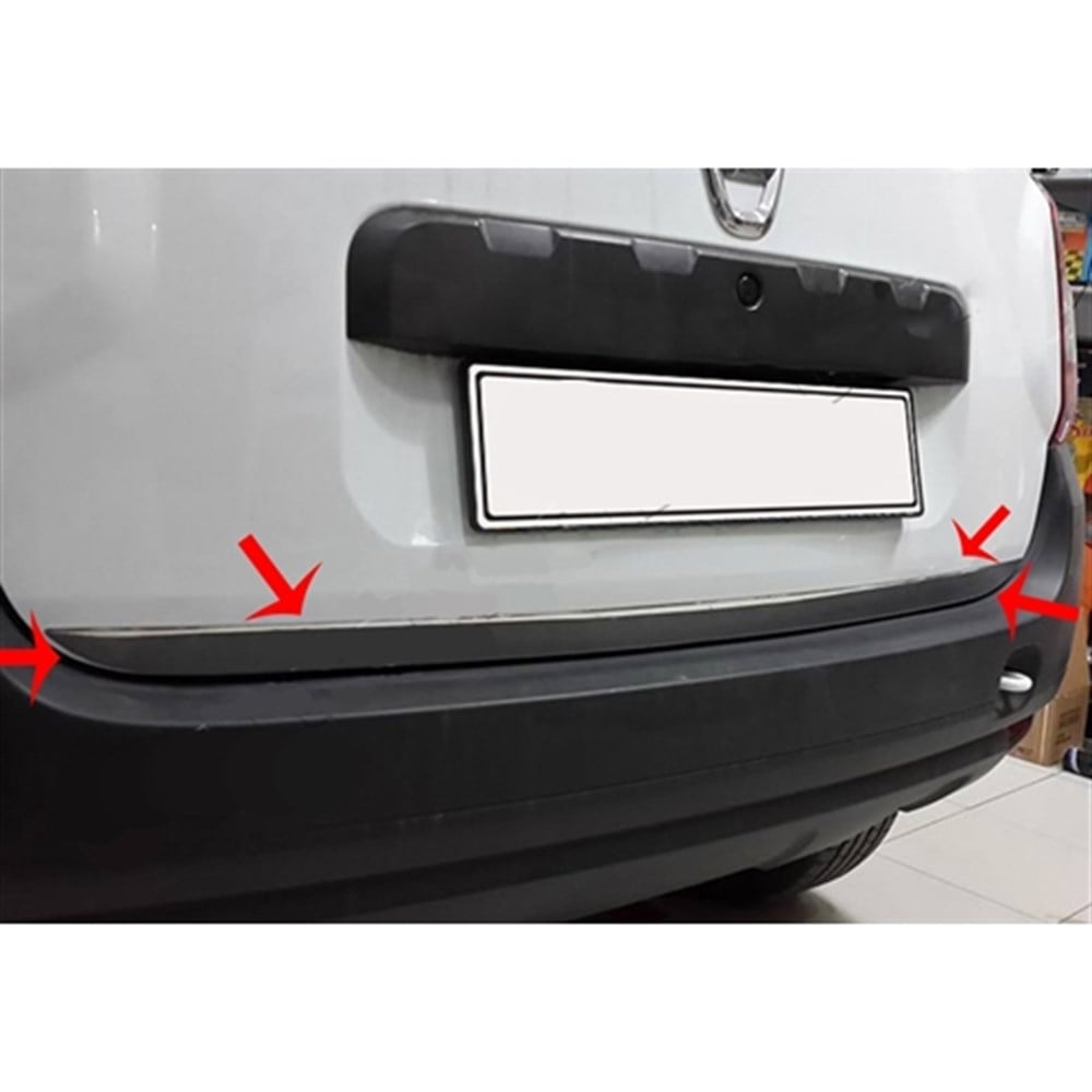 Markadan Dacia Duster Krom Bagaj Alt Çıta 2010-2017 Paslanmaz Çelik