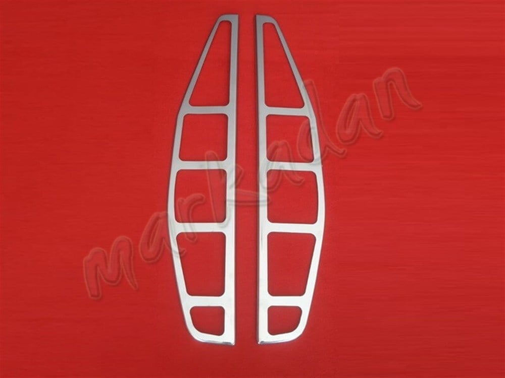 Markadan Fiat Doblo Stop Çerçevesi 2000-2006 2 Parça Paslanmaz Çelik