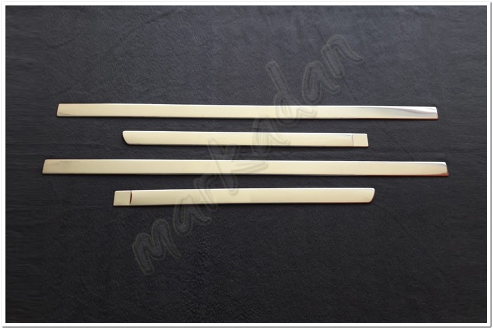 Markadan Ford C-Max Krom Yan Kapı Çıtası 2003-2010 4 Parça Paslanmaz Çelik