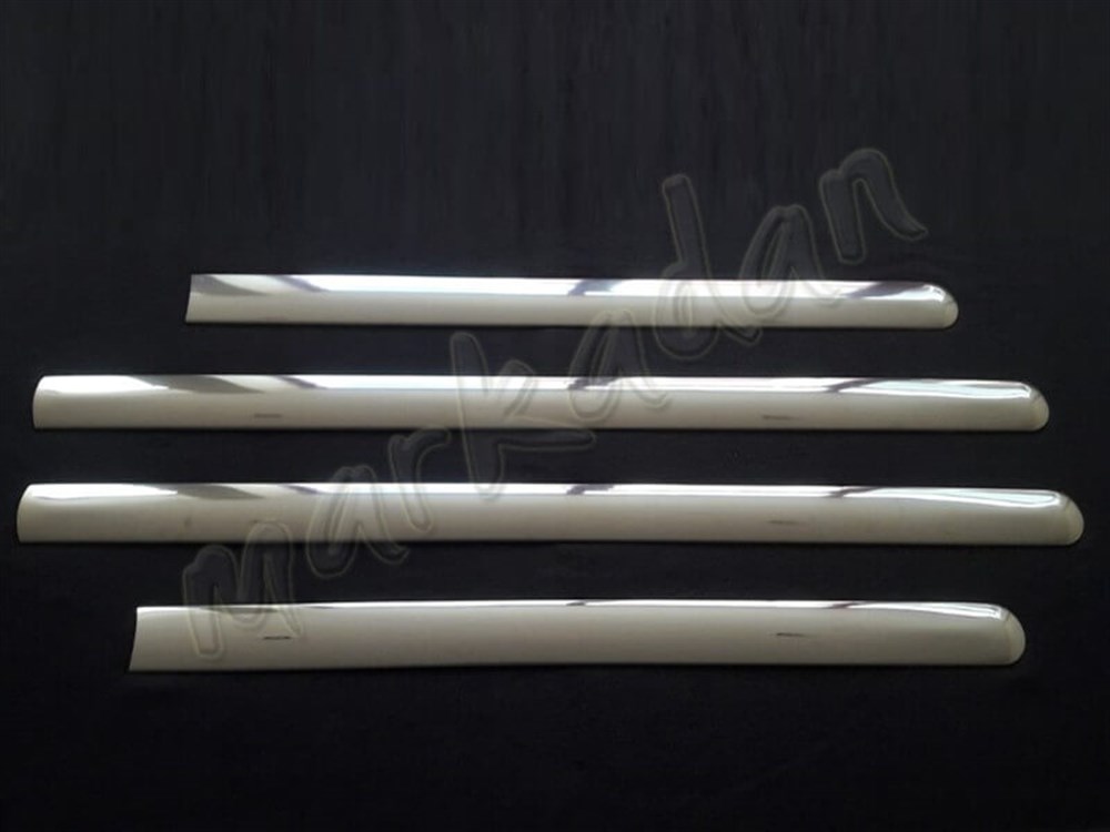 Markadan Ford Connect Uzun Şasi Yan Kapı Çıtası 2002-2014 4 Parça Paslanmaz Çelik