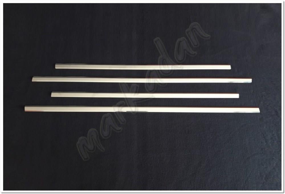Markadan Ford Focus Sedan Krom Cam Çıtası 2005-2011 4 Parça Paslanmaz Çelik
