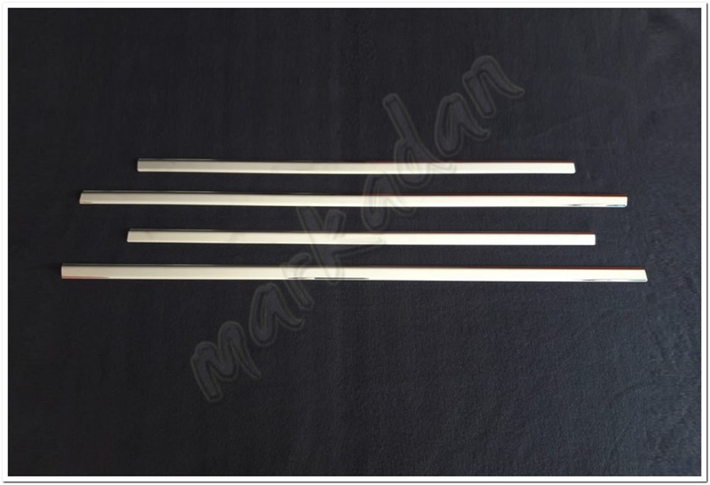 Markadan Ford Focus Sedan Krom Cam Çıtası 2005-2011 4 Parça Paslanmaz Çelik