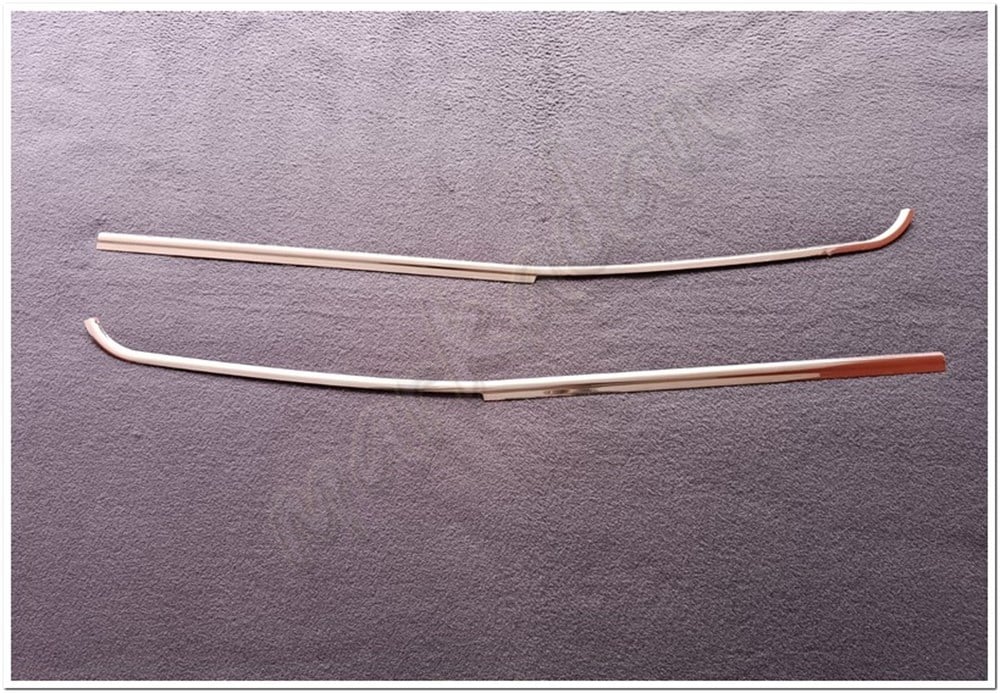 Markadan Ford Tourneo Courier Krom Cam Çıtası 2014 Sonrası 2 Parça Paslanmaz Çelik