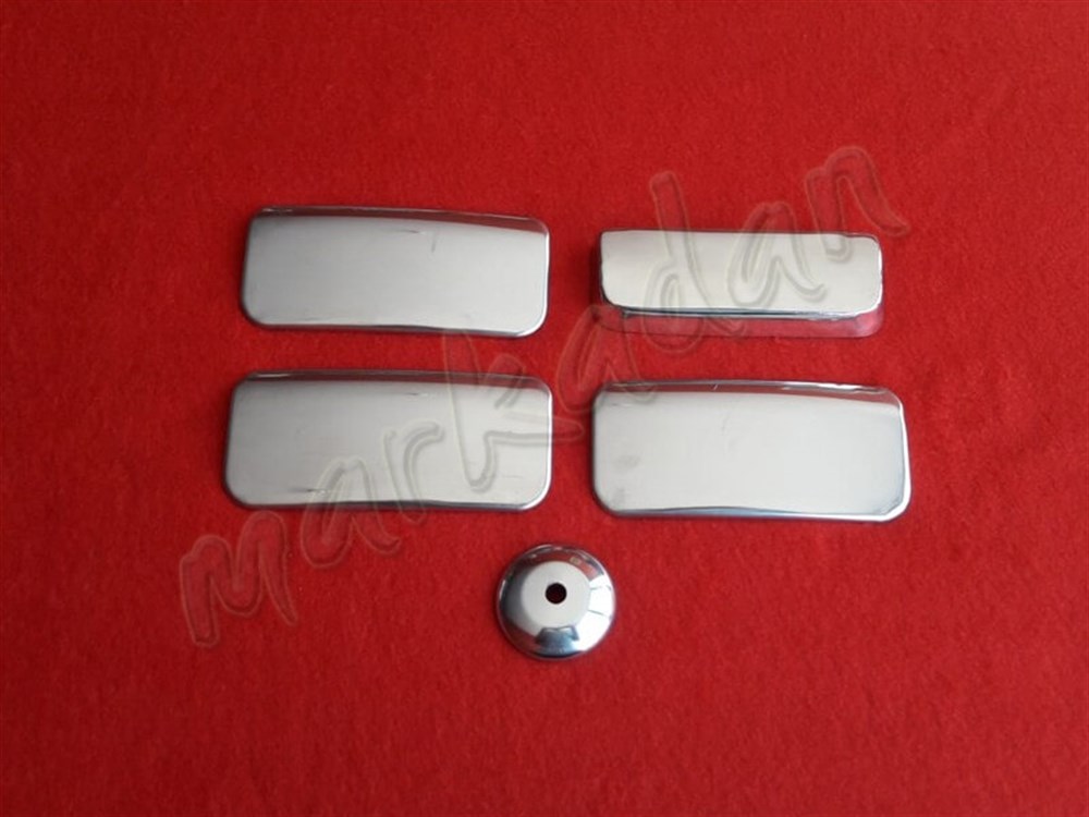 Markadan Ford Transit Kapı Kolu 2003-2013 4 Kapı 5 Parça Paslanmaz Çelik