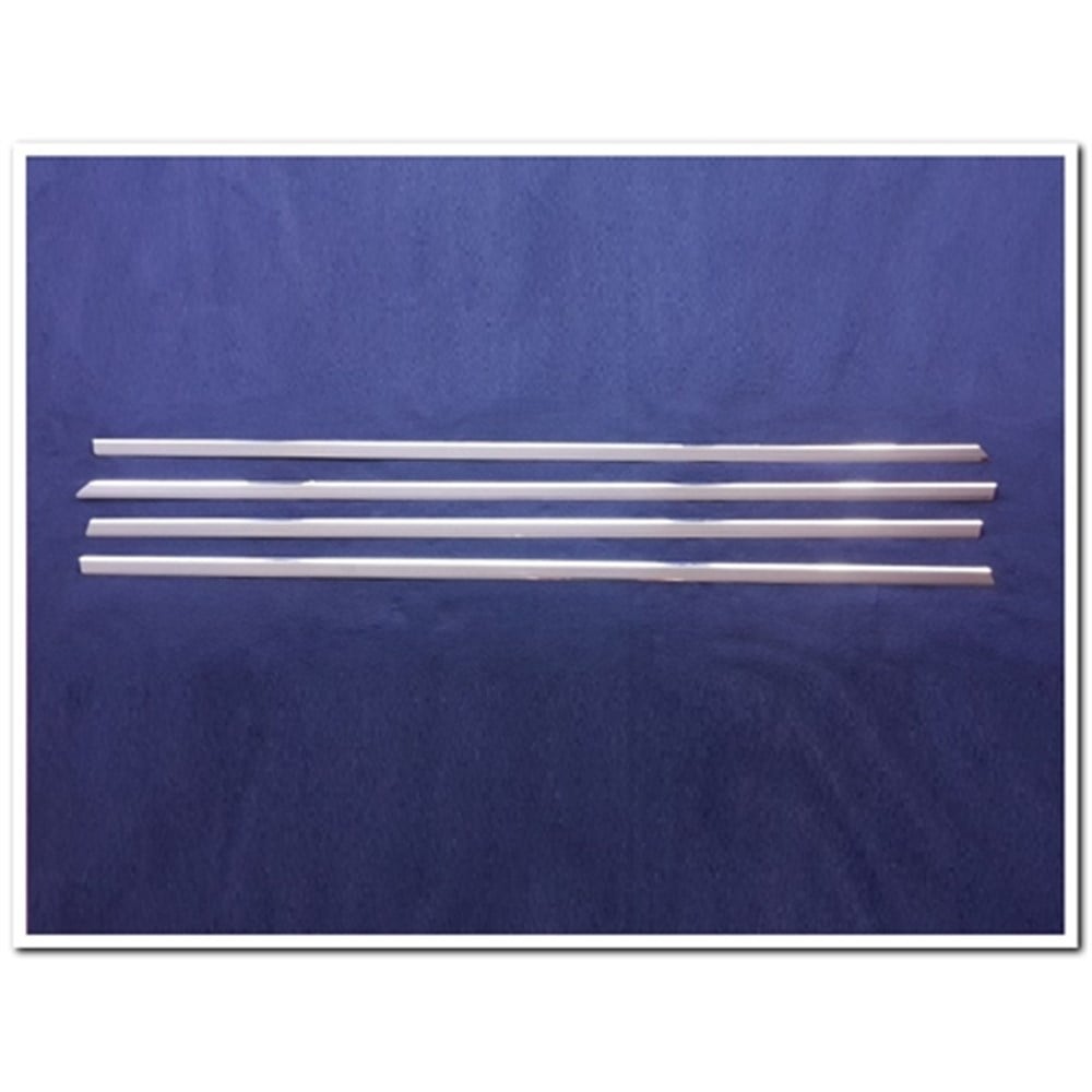 Markadan Mercedes C W204 Krom Cam Çıtası 2007-2014 4 Parça Paslanmaz Çelik