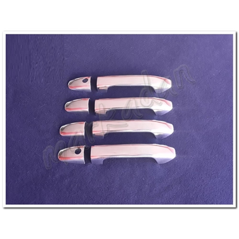 Markadan Mercedes Sprinter W907 Tek Delik Krom Kapı Kolu 2018 Sonrası 4 Kapı Paslanmaz Çelik