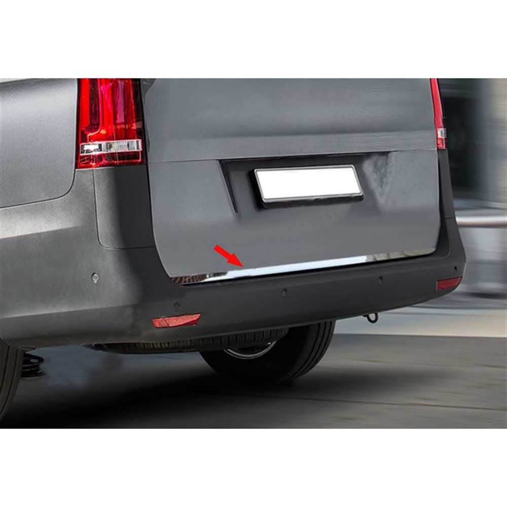 Markadan Mercedes Vito Krom Bagaj Alt Çıta 2014 Sonrası Paslanmaz Çelik