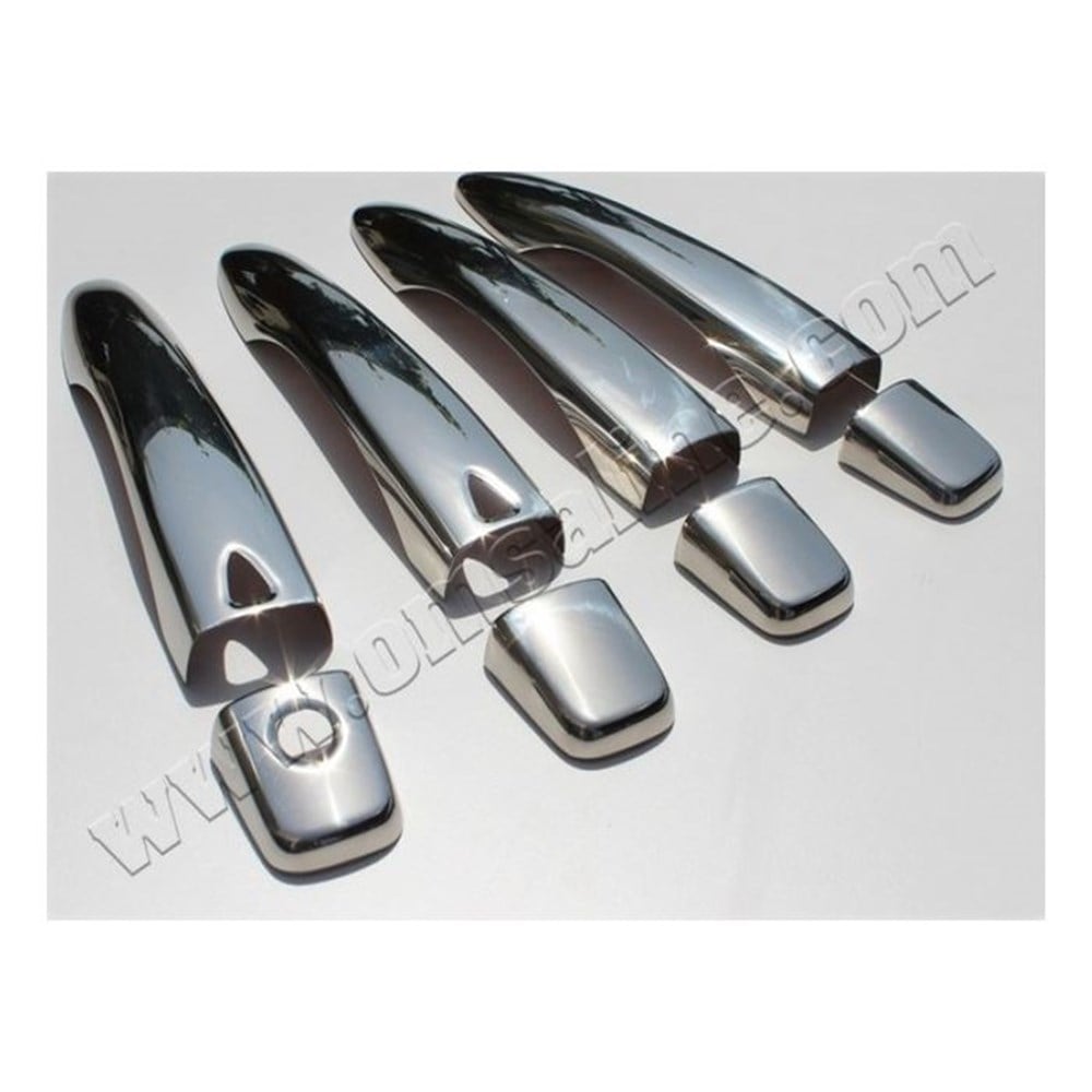 Markadan Nissan Qashqai Sensörlü Krom Kapı Kolu 2014-2021 4 Kapı P.Çelik