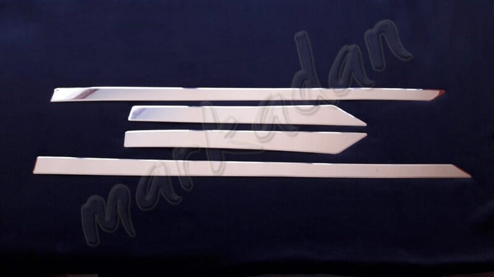 Markadan Nissan Qashqai Yan Kapı Çıtası 2014 Sonrası 4 Parça Paslanmaz Çelik