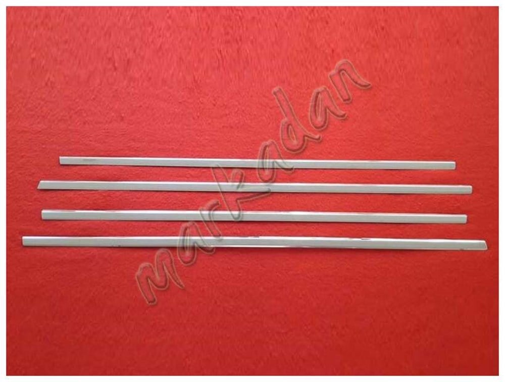 Markadan Opel Astra G HB Krom Cam Çıtası 1998-2009 4 Parça Paslanmaz Çelik