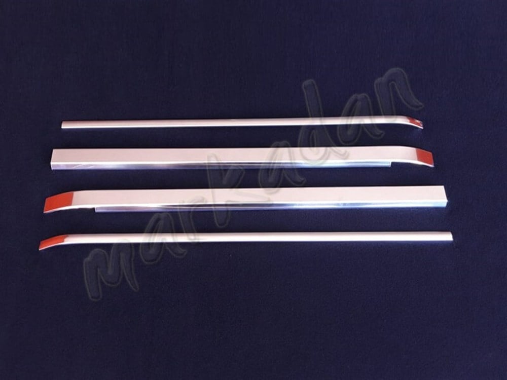 Markadan Peugeot Bipper Sürgülü Kapı Çıtası 2008 Sonrası 4 Parça Paslanmaz Çelik