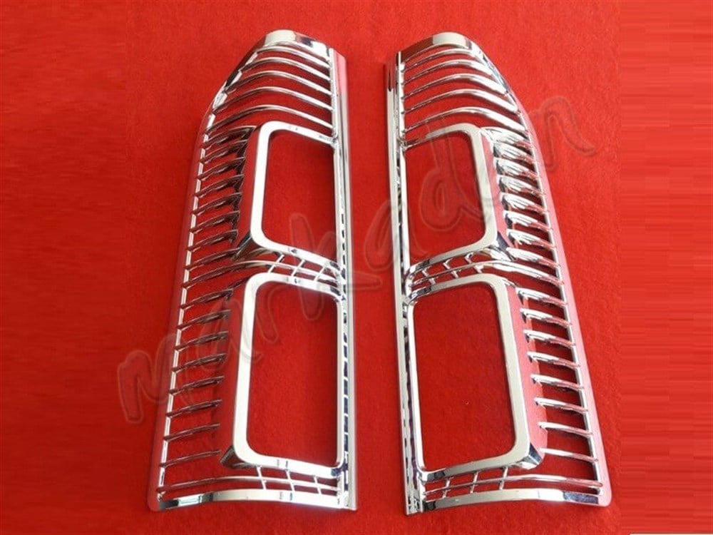 Markadan Renault Trafic Stop Çerçevesi 2015 Sonrası 2 Parça Abs Krom