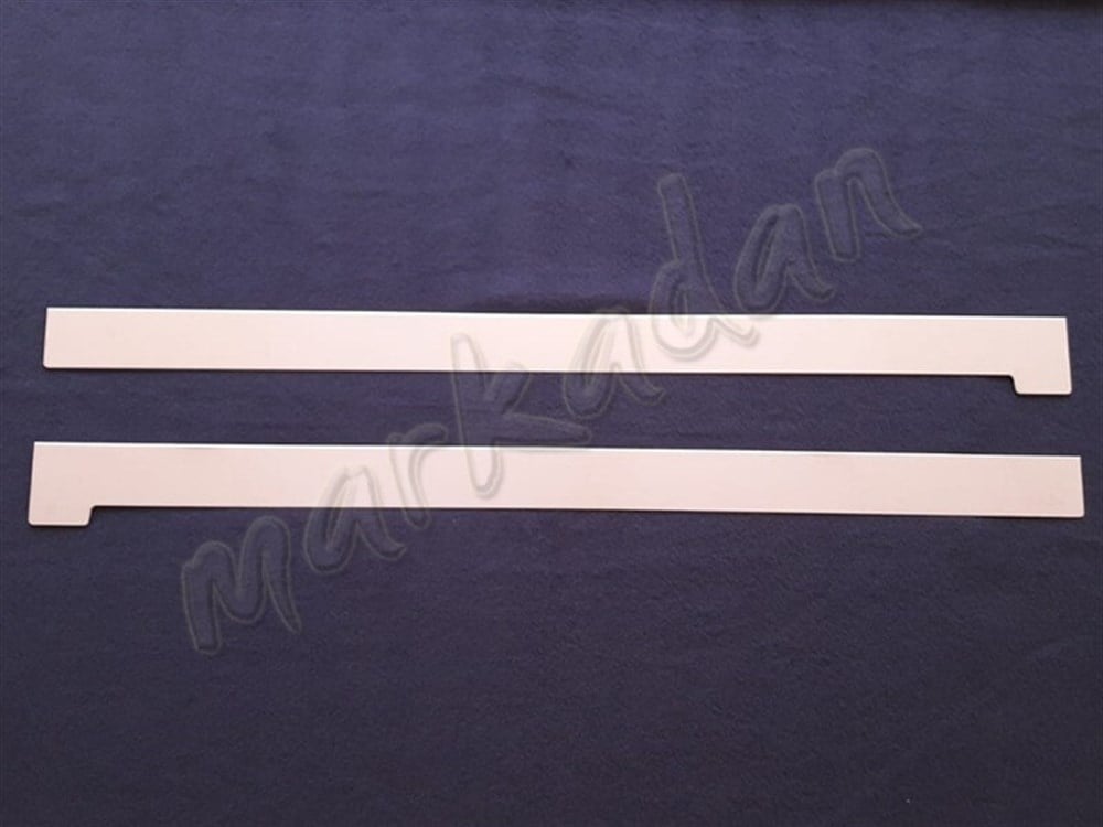 Markadan VW Caddy Sürgülü Kapı Çıtası 2004-2014 2 Parça Paslanmaz Çelik