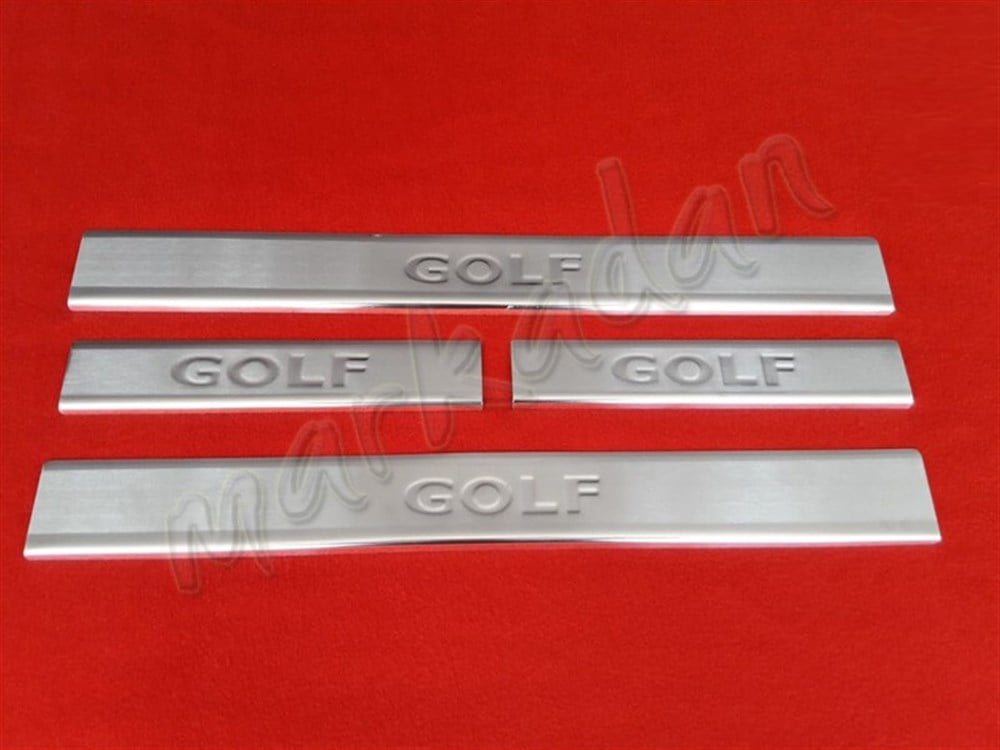 Markadan VW Golf 4 Kapı Eşiği 1998-2004 4 Parça Paslanmaz Çelik