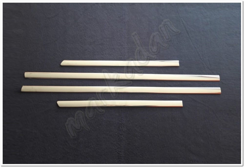 Markadan VW Golf 4 Krom Yan Kapı Çıtası 1998-2004 4 Parça Paslanmaz Çelik