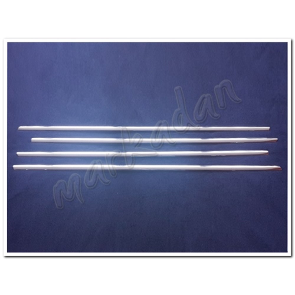 Markadan VW Passat B8.5 Sedan Krom Cam Çıtası 2019 Sonrası 4 Parça Paslanmaz Çelik