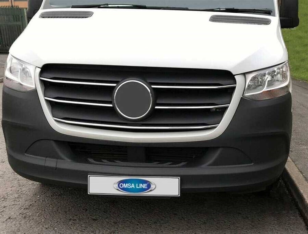 Mercedes Sprinter Krom Ön Panjur 5 Parça 2018 ve Sonrası