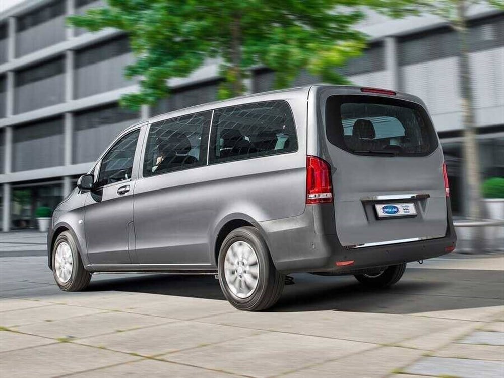 Mercedes Vito W447 Krom Bagaj Alt Çıtası 2014 ve Sonrası