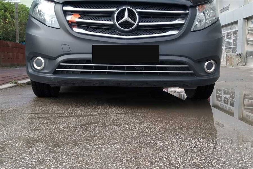 Mercedes Vito W447 Krom Ön Tampon Çıtası 2014 ve Sonrası