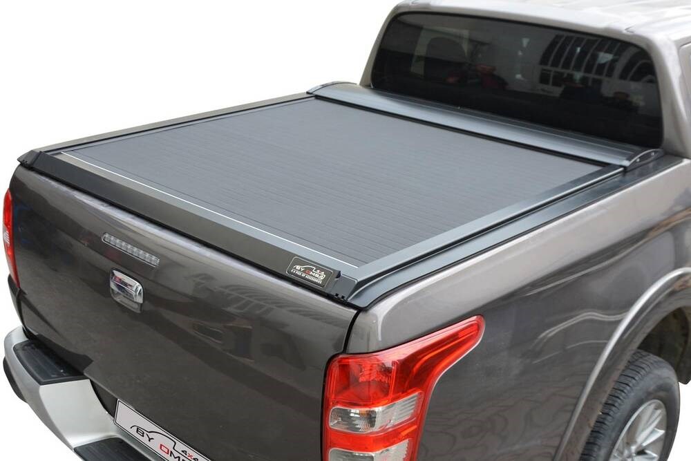 Mitsubishi L200 Omback Sürgülü Bagaj Kapama (Plastik Rollbarlı İçin) Siyah 2020 ve Sonrası