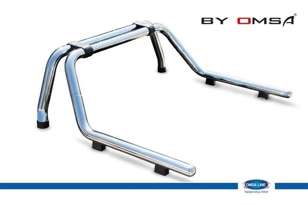Nissan Navara Kobra Roll Bar Çap:76 Krom 2016 ve Sonrası
