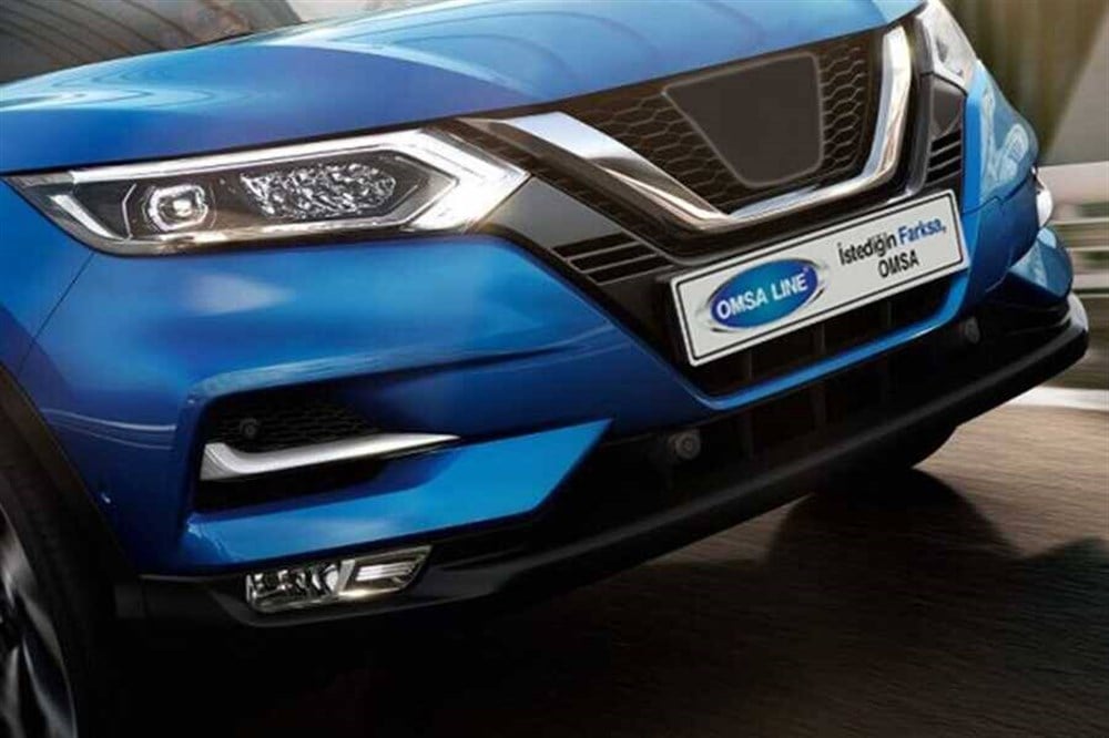 Nissan Qashqai Krom Sis Far Çıtaları 2 Parça 2017 ve Sonrası